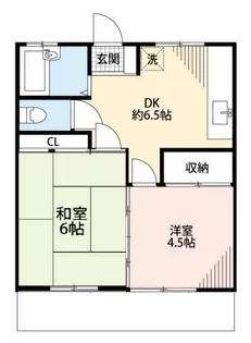 リバーハウス【2階】の間取り