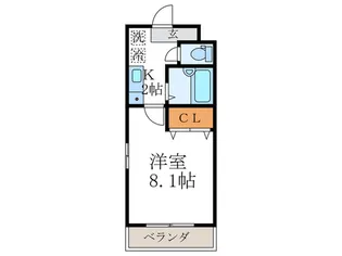メゾン成功K【3階】の間取り