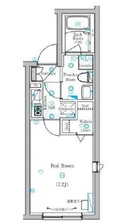 ラフィスタ新板橋【3階】の間取り
