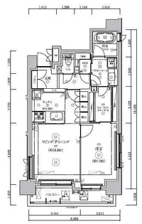 RELUXIA本所吾妻橋【10階】の間取り