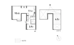 Clavier【4階】の間取り