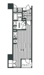 イトーピア池袋メトロポリタン【3階】の間取り