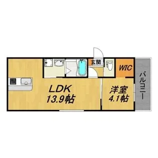 N51APARTMENT 桑名【3階】の間取り