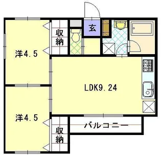 アミティ女神【3階】の間取り