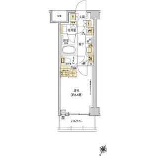 グレーシアフィット三ツ境【2階】の間取り