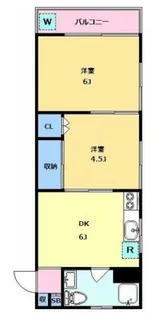 有弘マンション【1階】の間取り