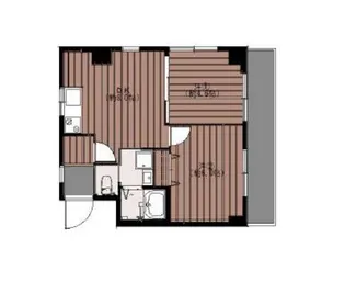 ラナ本牧【2階】の間取り