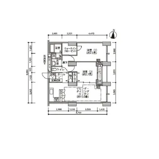 東雲キャナルコートCODAN14号棟【2階】の間取り