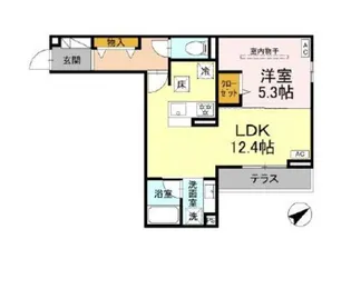 アルスフィルド相模原【2階】の間取り