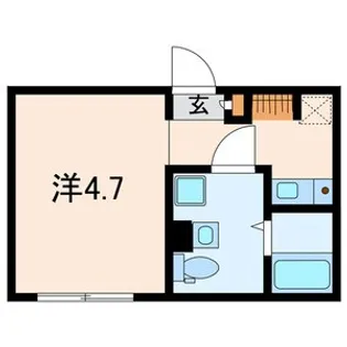 プレシャス西新井【4階】の間取り
