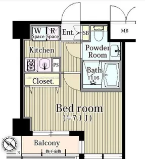 アットホームレジデンス【5階】の間取り