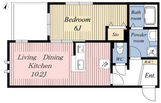 Park Drive Court【1階】の間取り