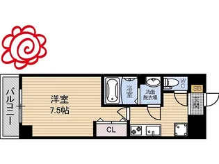 MARKST鶴見【13階】の間取り