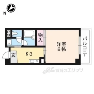 コーポ・サン2【2階】の間取り
