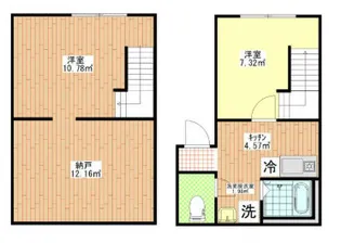 フェリチタ横川の間取り