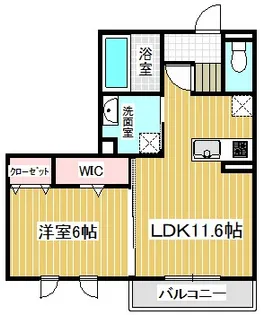 フォレストメゾン大野原【2階】の間取り