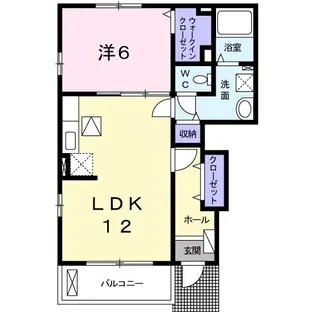 シュエット【1階】の間取り