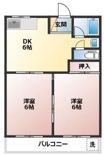 T&Kハイツ【3階】の間取り