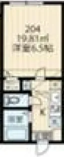 読売ランド前新築(仮)【2階】の間取り