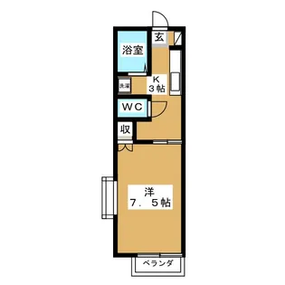 JーHILLS【1階】の間取り