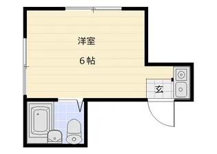花園ハイツ【3階】の間取り