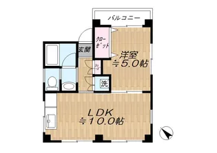 NRS戸越【3階】の間取り