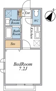 シェルト公津の杜A棟【1階】の間取り