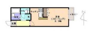 ティーベリー目白【2階】の間取り