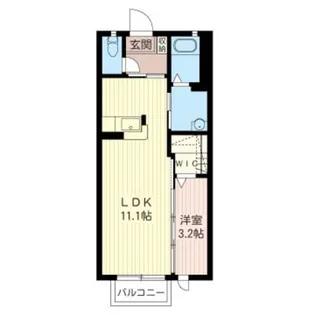 グレースIII番館【2階】の間取り