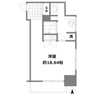 クリエイト紀尾井町【12階】の間取り