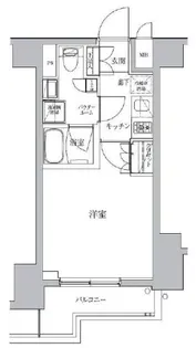 ル・サレーヴ【3階】の間取り
