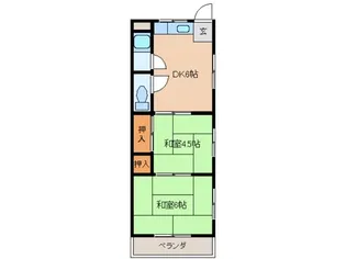 メゾン元町【3階】の間取り