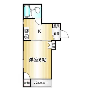 パレス江古田【2階】の間取り
