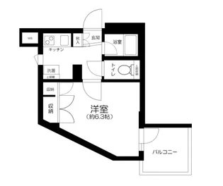 EXIM NISHISUGAMO【8階】の間取り