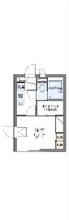 レオパレスEXCEED【1階】の間取り