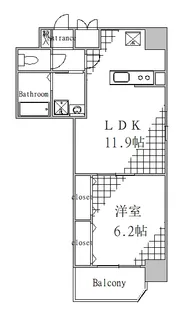 スアヴィス三ノ輪【9階】の間取り