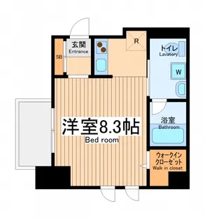 コモド鶴見アネックス【10階】の間取り