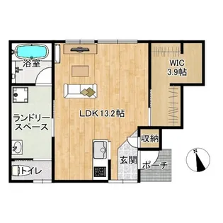 Eagle【1階】の間取り