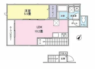 THE HOUSE Nishi Hachiojiの間取り