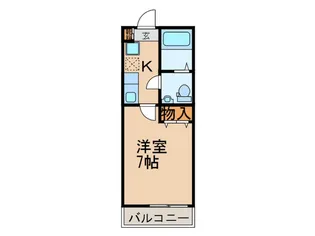 コモハイツ宮崎台【2階】の間取り