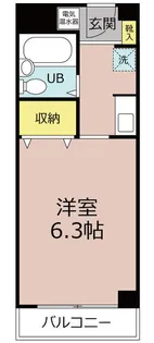 ベレーロ魚崎【3階】の間取り
