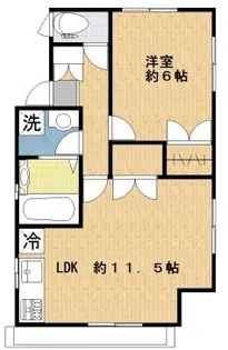 フォレストハウス【2階】の間取り