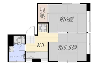 石塚ビル【2階】の間取り