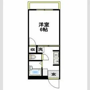 カーサ・リフレスカ戸塚【1階】の間取り