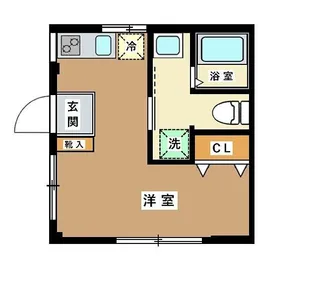 青葉マンション【1階】の間取り