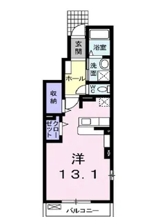 セレーノ B【1階】の間取り