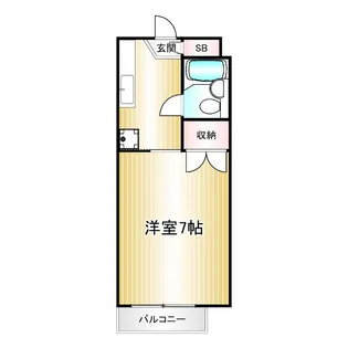 ネオハイムユー【1階】の間取り