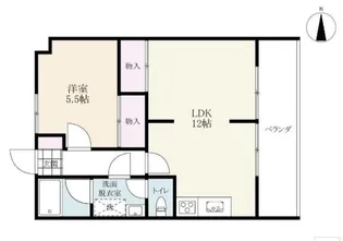MHG天神ビル【6階】の間取り