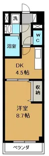 織花館【3階】の間取り