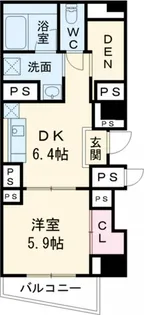 ハイグレード椿【1階】の間取り